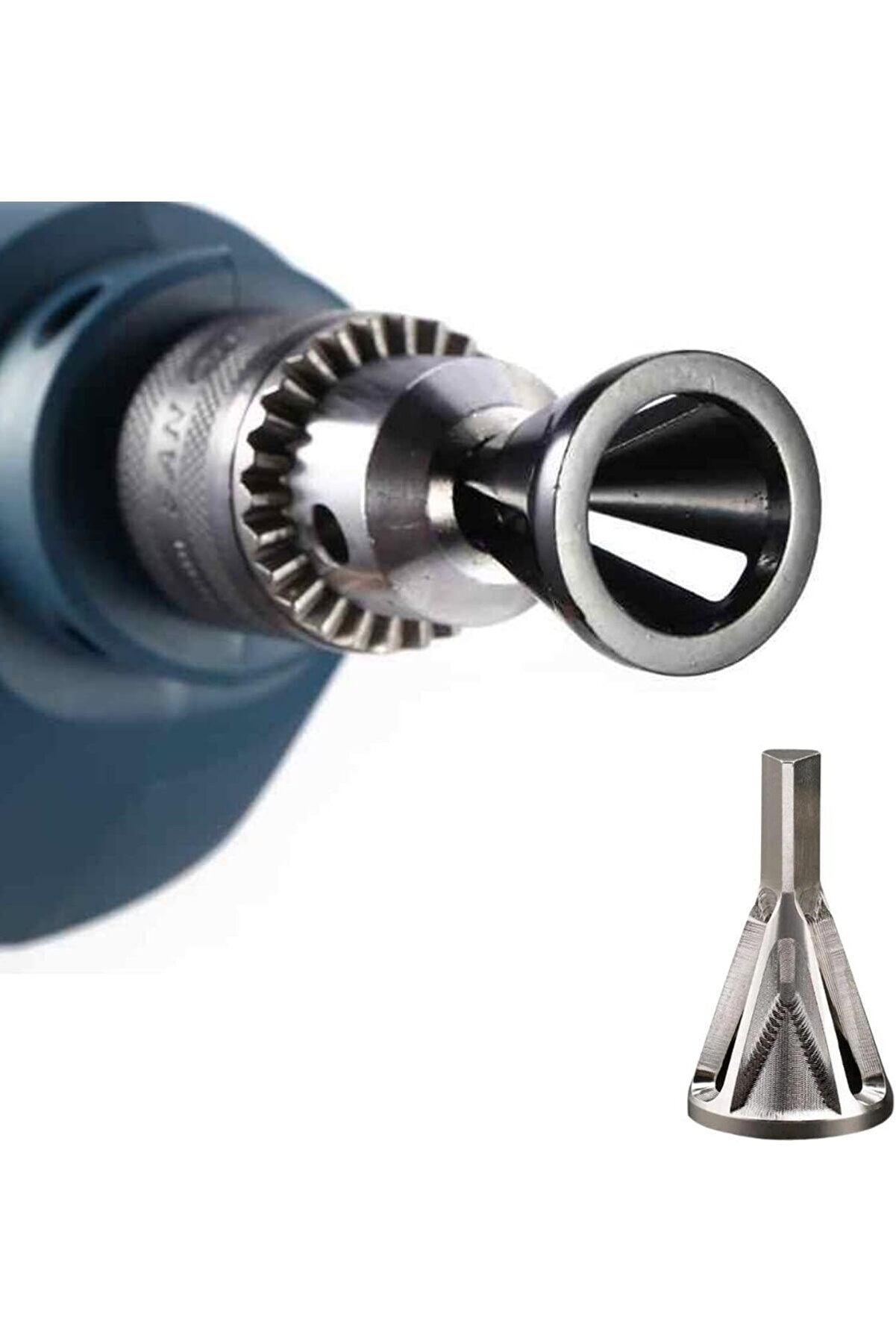 STOREMAX Çapak Alma Harici Çapak Alıcı Paslanmaz Çelik Çapak Kaldırma Cıvata Çapak Alma Matkap Ucu 1014773