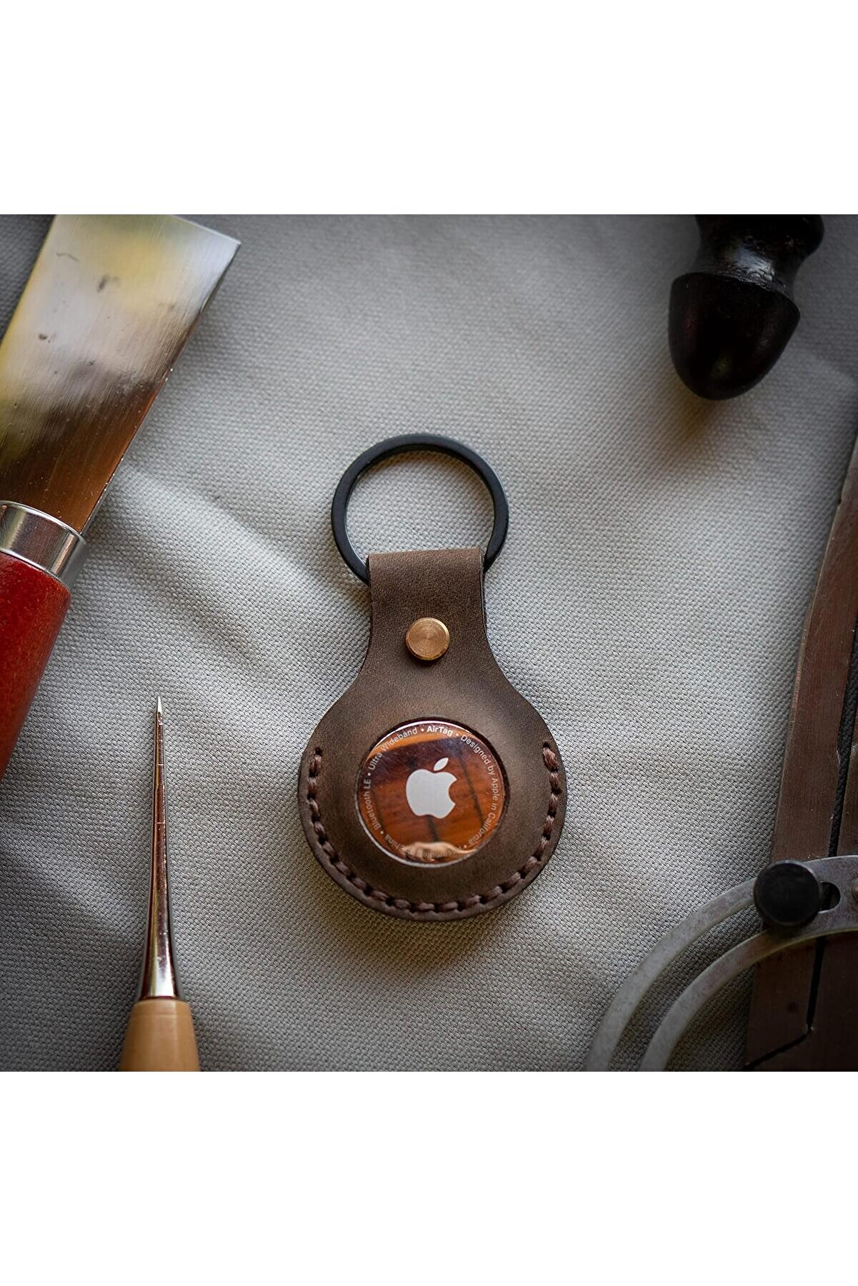 STOREMAX X Anahtarlık Kılıf, Kılıf, Gerçek Deri Kılıfı, Deri Anahtarlık, S takip cihazı, Kaliteli Kılıf, Orij