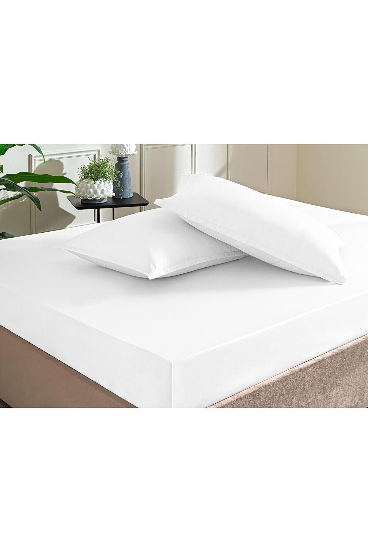 STOREMAX Çift Kişilik Çarşaf Seti Beyaz 1014773