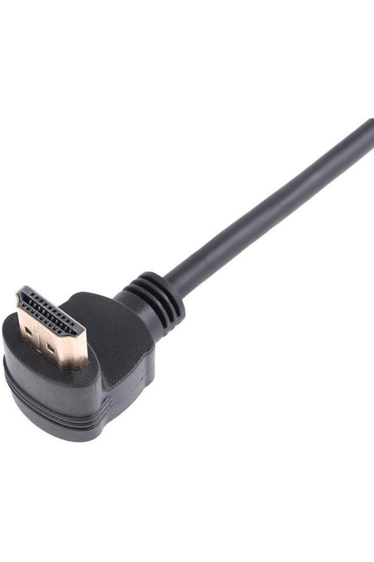 Plus Px-4684 Hdmi̇ Di̇şi̇ Erkek Uzatma, 15Cm 90 Derece Hdmı Uzatma Kablosu Hdmı Uzatma, L Ti̇p Hdmı Uzat