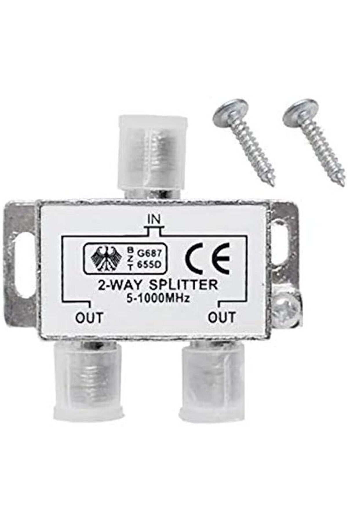 STOREMAX mrtshoppng 4818 2 li Uydu Çanak Splitter Kablo TV Rg6 Anten Çoklayıcı Dağıtıcı mrtshoppng 542093