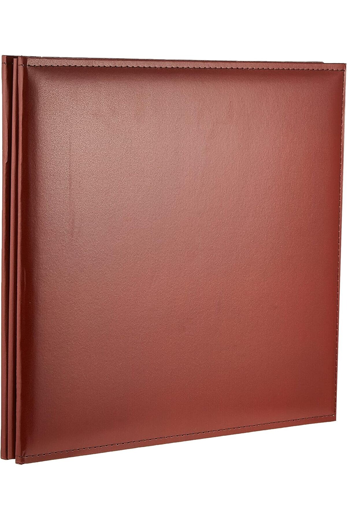STOREMAX 30cm by 30cm Sewn Cover Memory Book, Brown 1014773