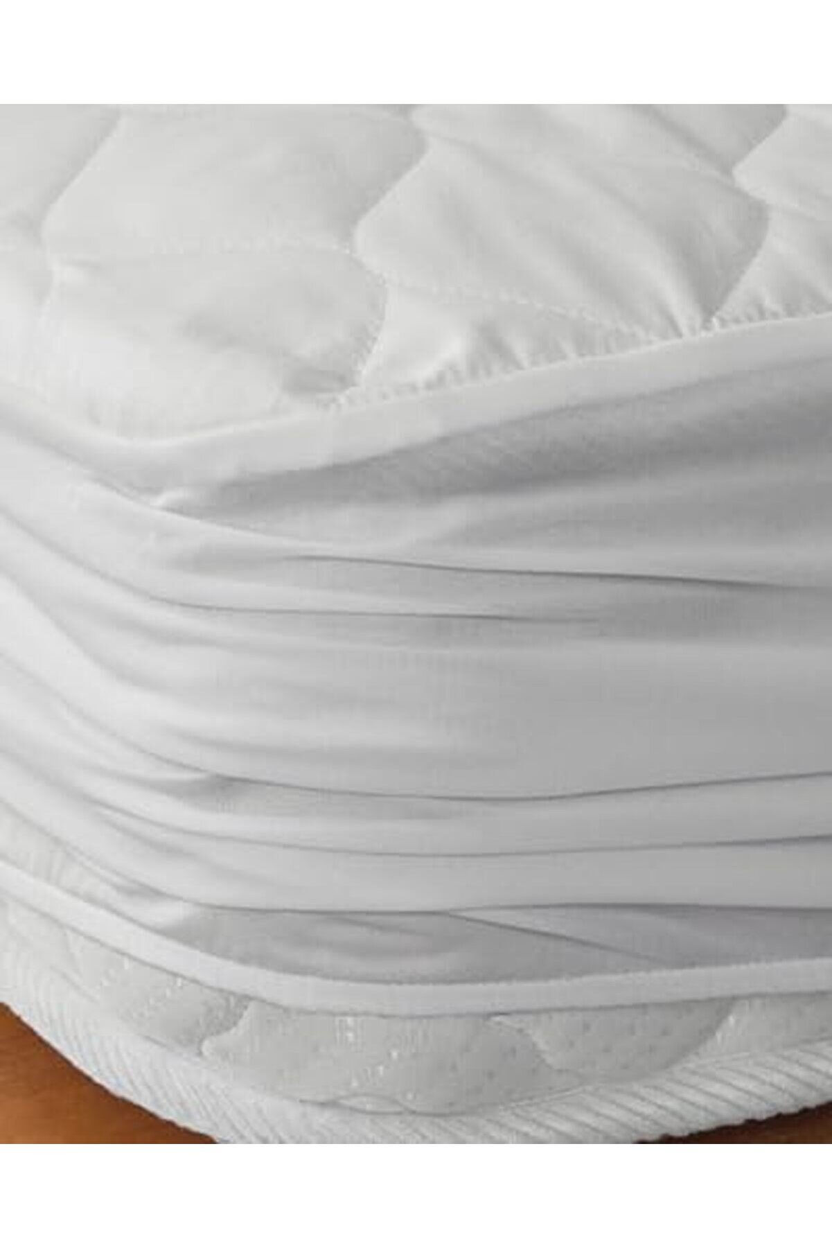 Plump Pamuk Sıvı Geçi̇rmez Çi̇ft Ki̇şi̇li̇k Yatak Alez Beyaz 1014773