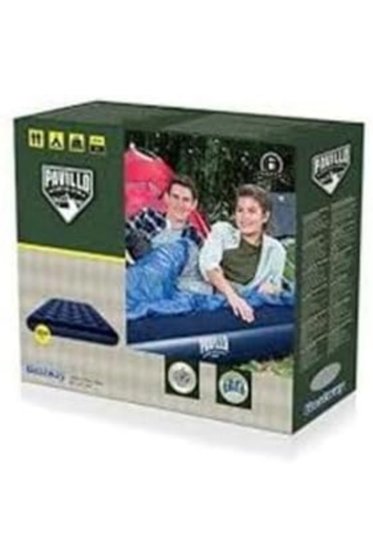 &Ccedil;i̇ft Ki̇şi̇li̇k Pompa Dahi̇l Şi̇şme Yatak 67