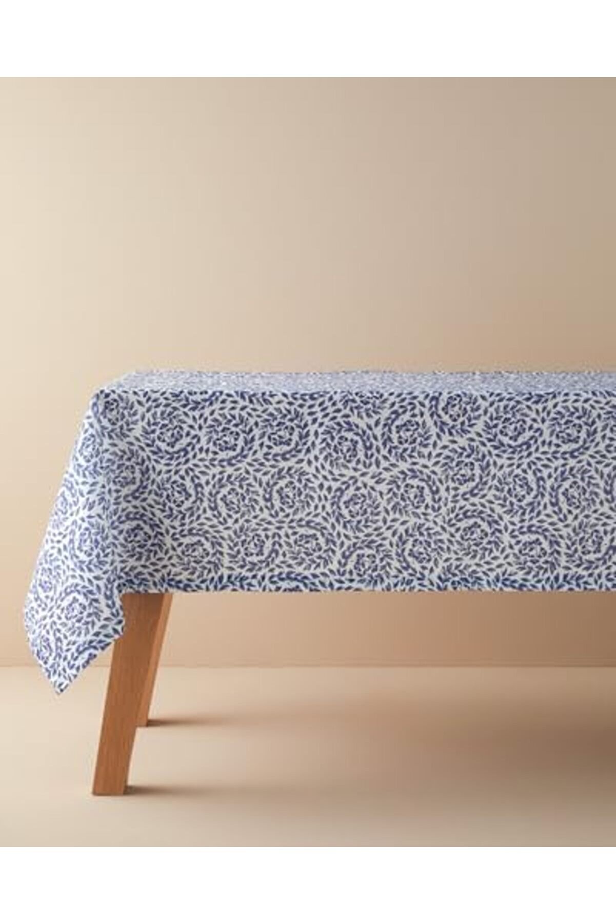 Carni̇val Floral Masa Örtüsü Mavi̇ 1014773