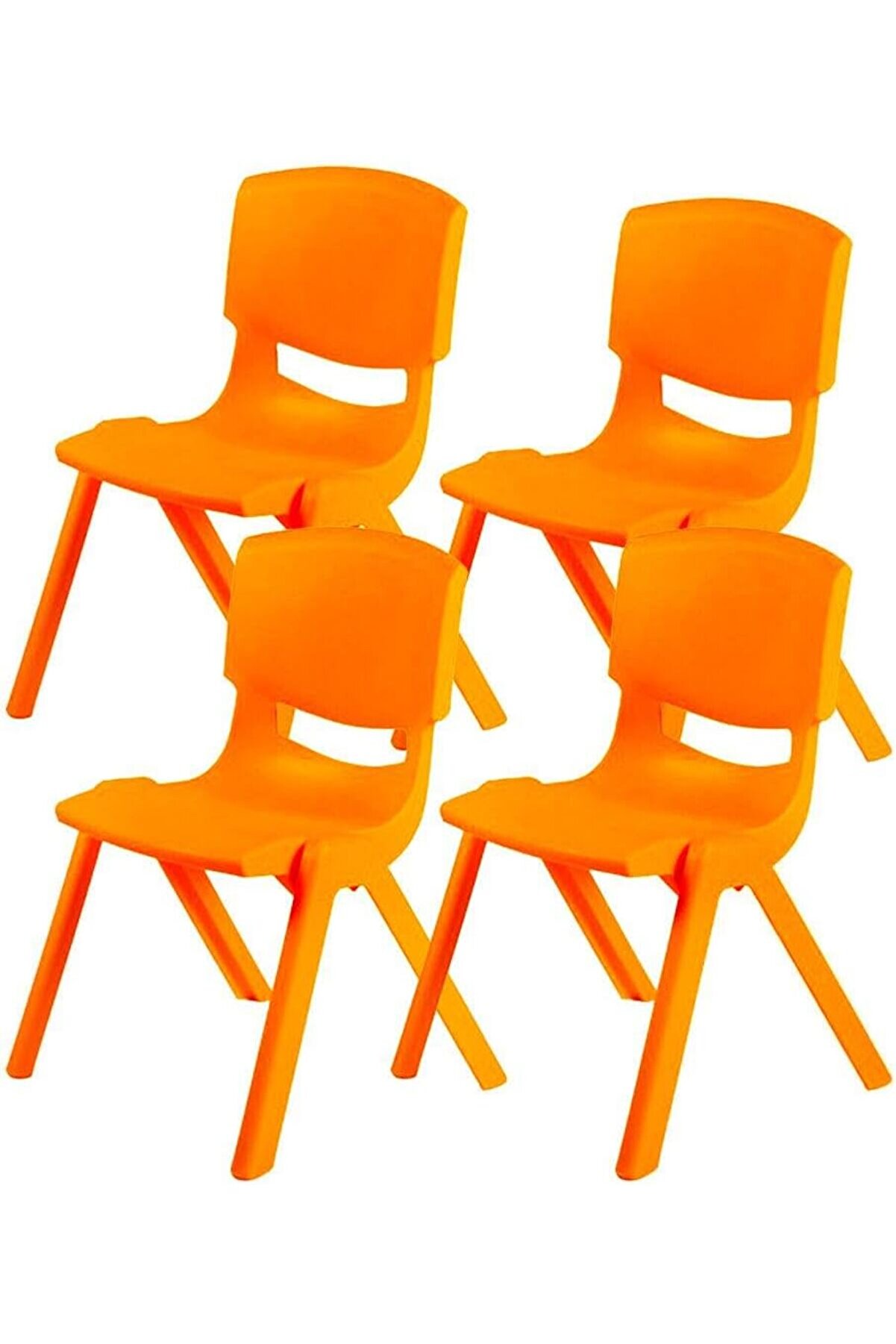 STOREMAX 4'L&uuml; Set B&uuml;y&uuml;k Şirin &Ccedil;ocuk Turuncu 1014773