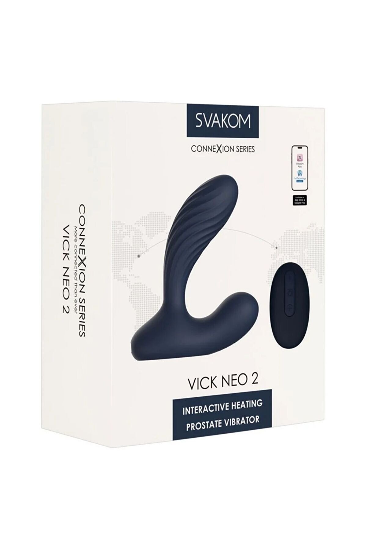 Svakom Vi̇ck Neo 2 Isıtmalı Ve Manyeti̇k Uzaktan Kumandalı Anal Vi̇brat&ouml;r