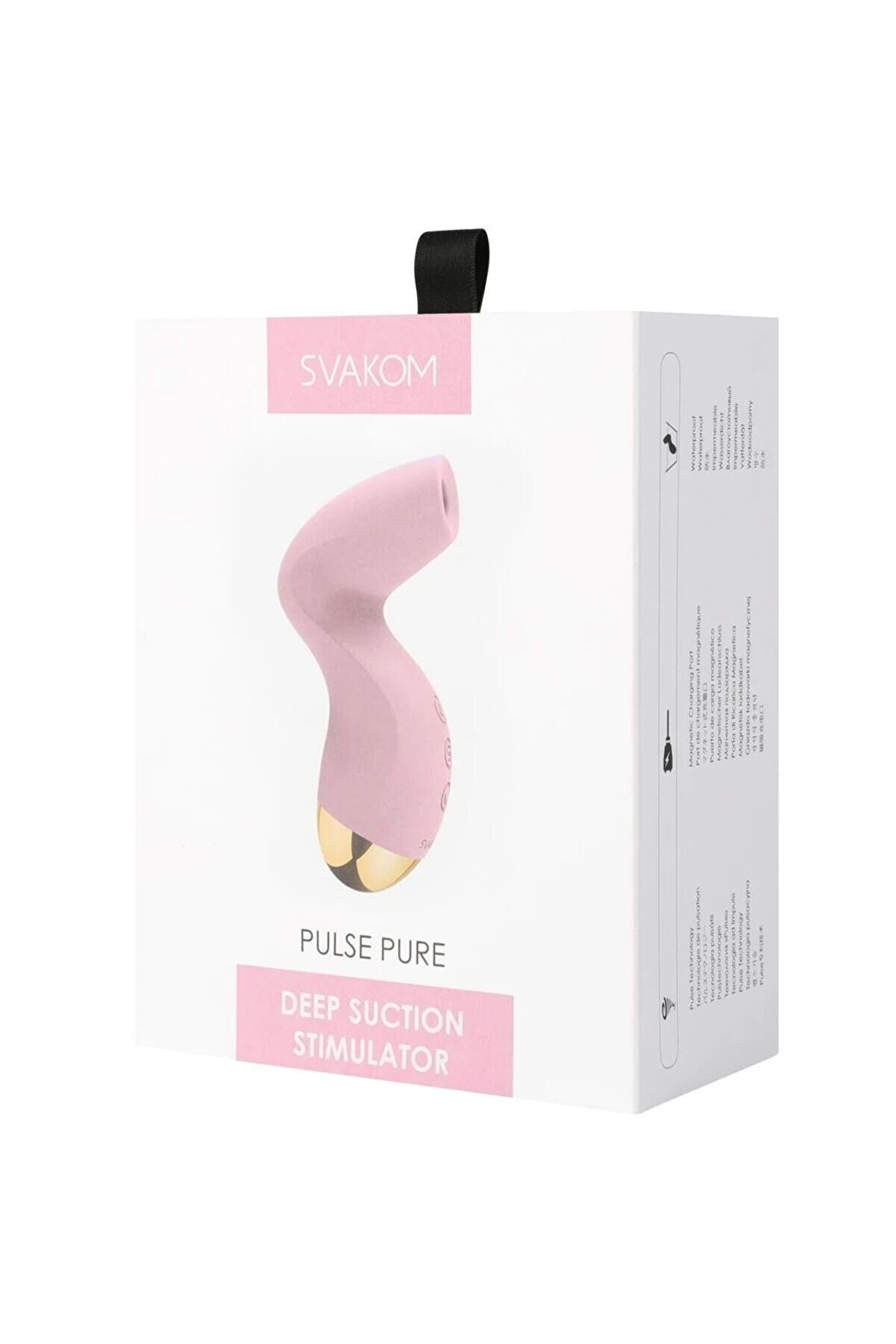 Svakom Pulse Pure Emi̇ş G&uuml;&ccedil;l&uuml; Vi̇brat&ouml;r Pi̇nk