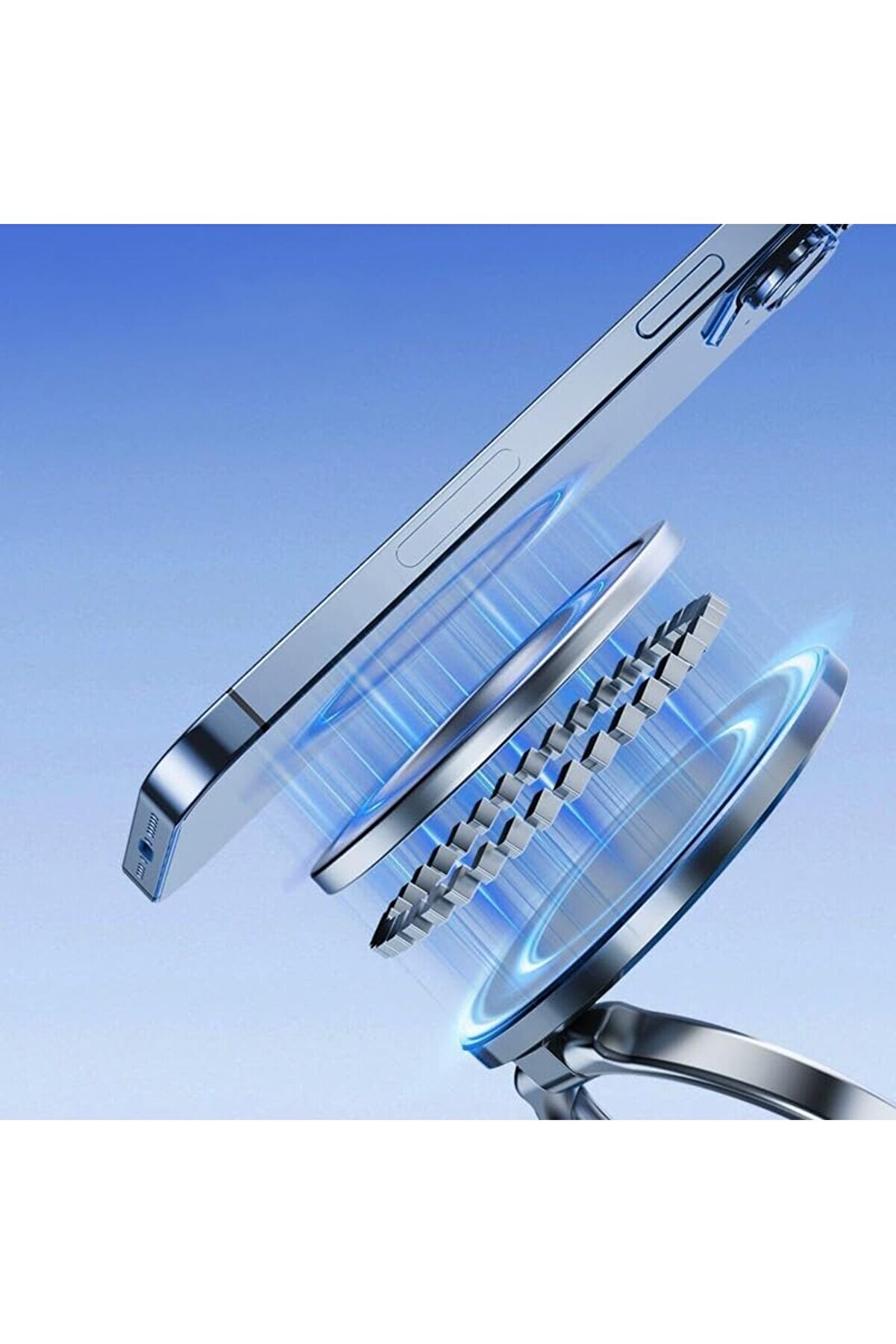 Kablosuz Araç İçi̇ Cep Telefonu Tutucu Araç İçi̇ Montaj Süper Güçlü Vakumlu Manyeti̇k Telefon Tutucu Zr