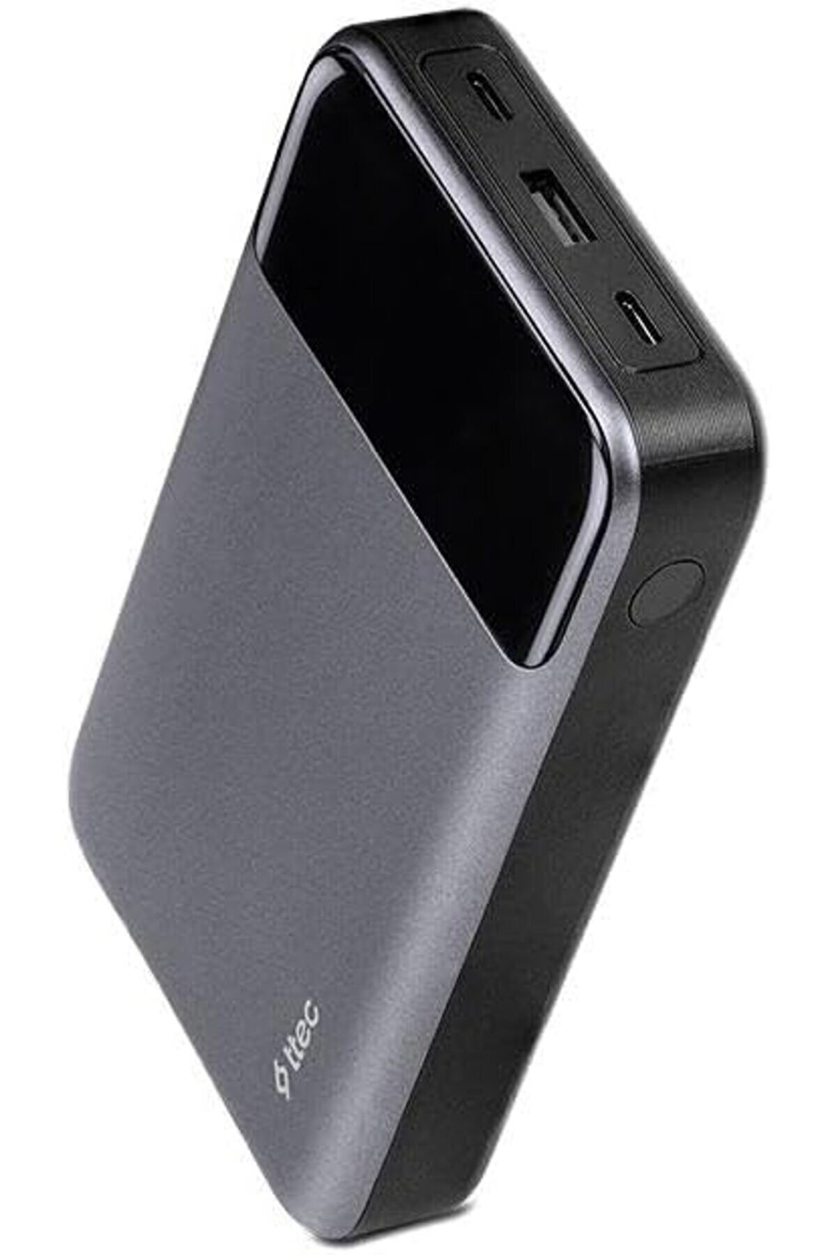 STOREMAX shpsell ReCharger Pro LCD 20.000mAh PD 130W Taşınabilir Hızlı Şarj Aleti/Powerbank 2BB218 Uzay Grisi