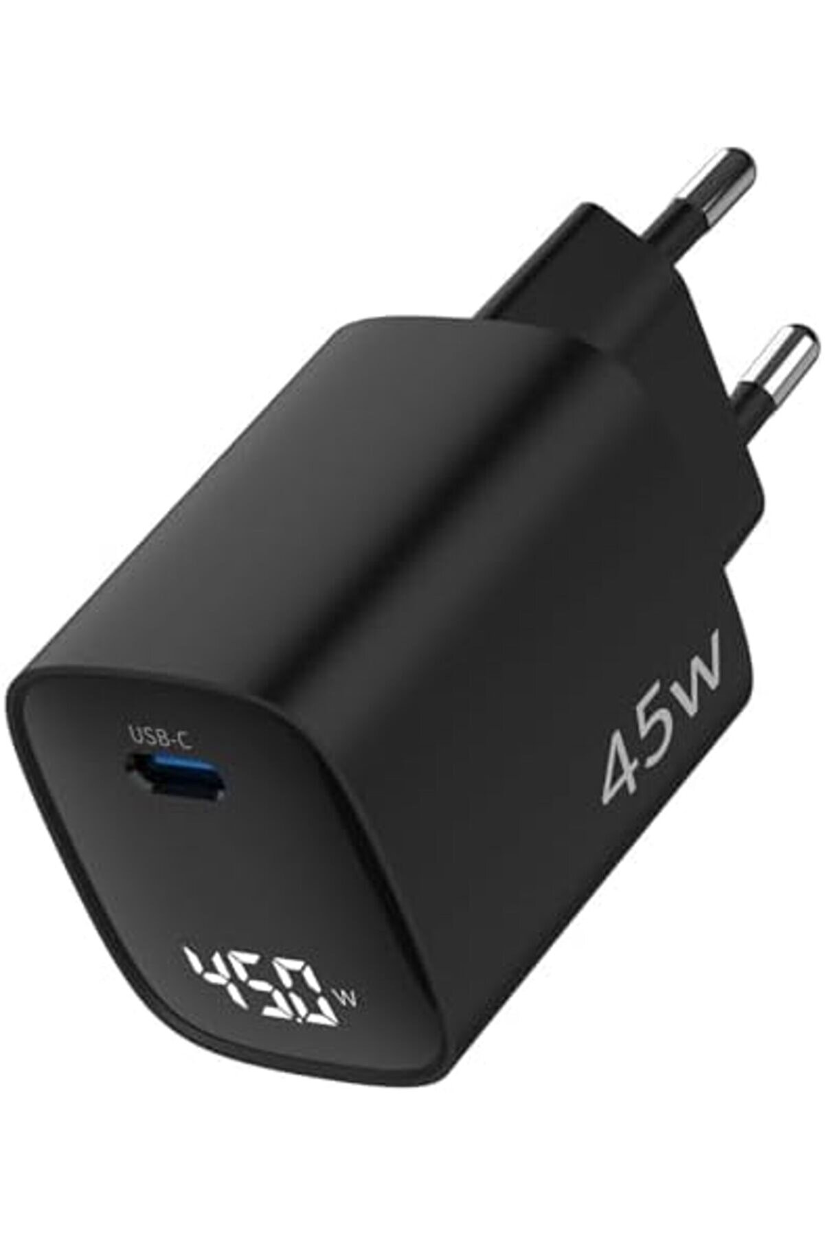 Svngsphereshop 45W Gan Led Ekranlı Type-C Pd Şarj Ci̇hazı İpad & Androi̇d & Notebook Uyumlu Şarj Aleti̇
