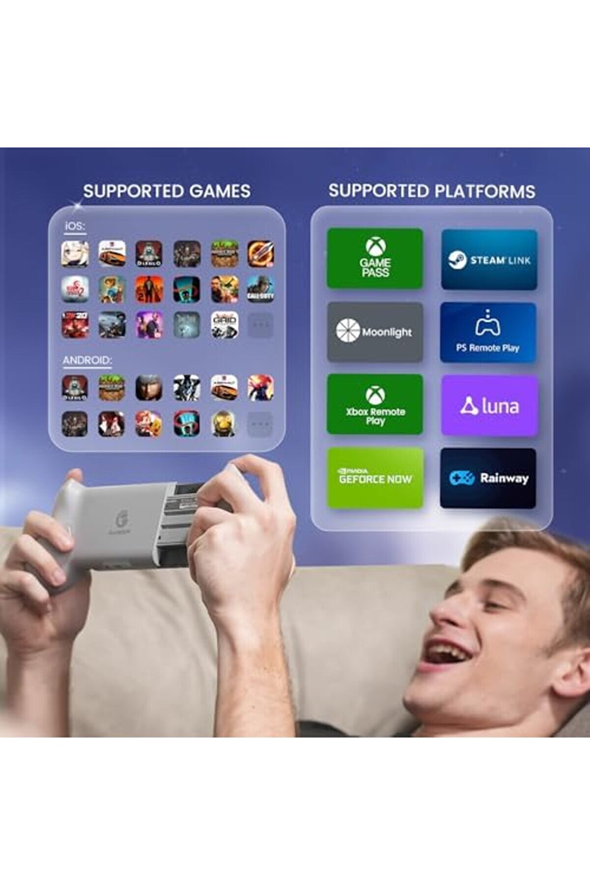 Svngsphereshop Ve İphone 15 Seri̇si̇ İ&ccedil;i̇n Gamesi̇r G8 Gali̇leo Mobi̇l Oyun Denetleyi̇ci̇si̇ (Usb-C) - Hall E