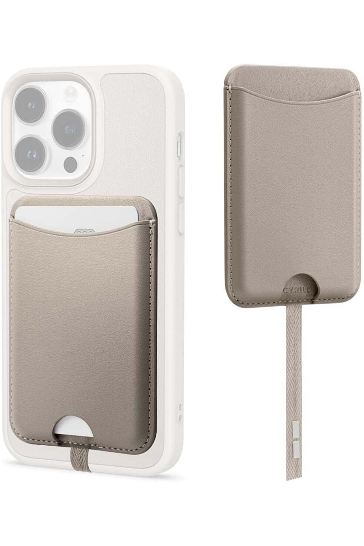 STOREMAX Ciel by için özellikli Kartlı Manyetik Cüzdan Kajuk Mag Cream - AFA05260 1014773