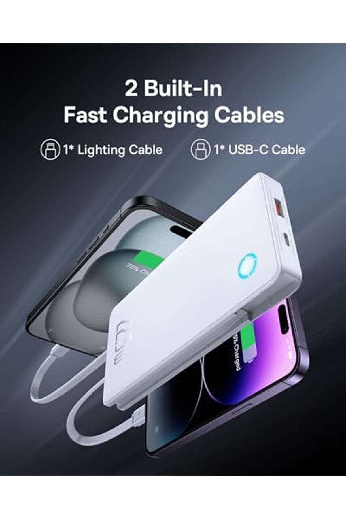 Ai̇rpow Li̇te Power Bank 10000Mah 22.5W - 1014773