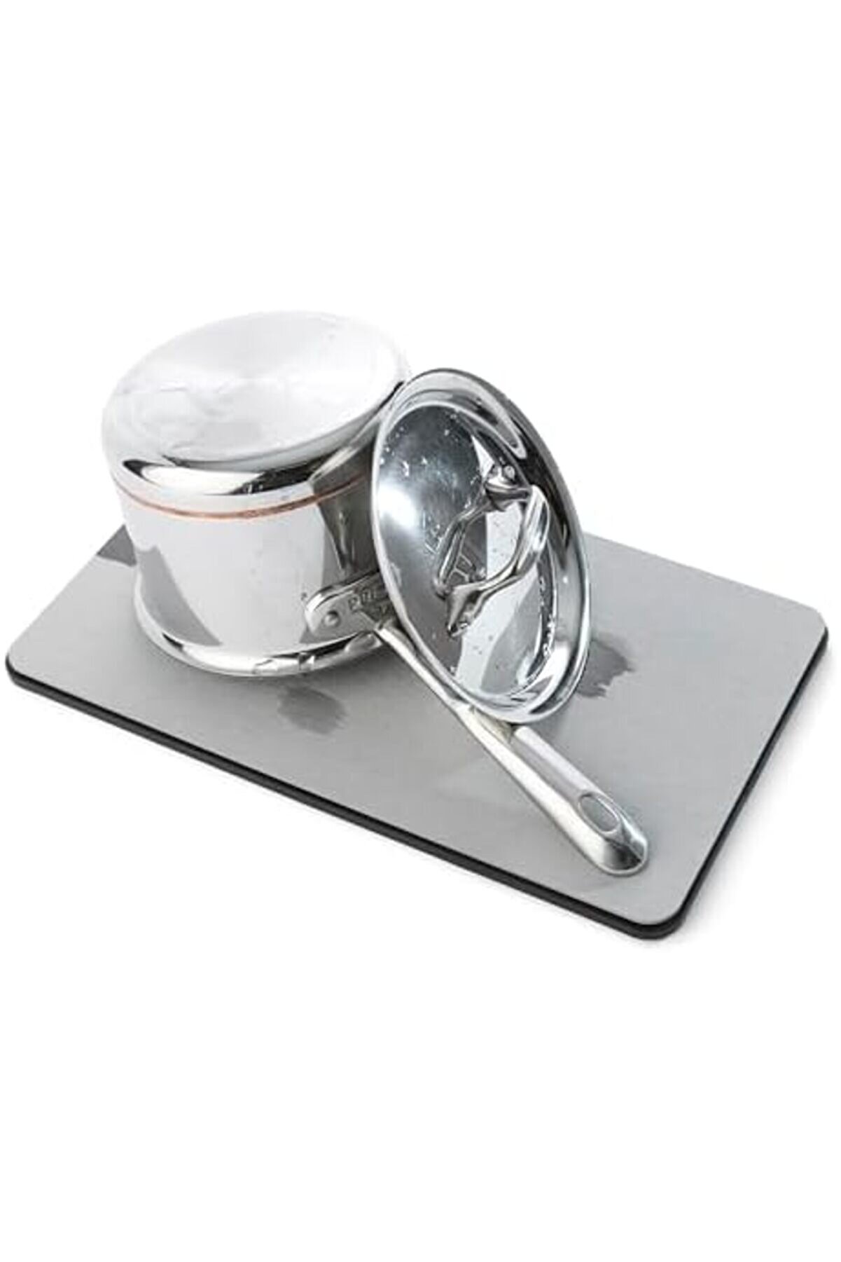 Bulaşık Paspası, Kurutma Taşı Koleksi̇yonu, Nem Buharlaşmasını Hızlandırır, Doğal Ve Mi̇neral Malzemel