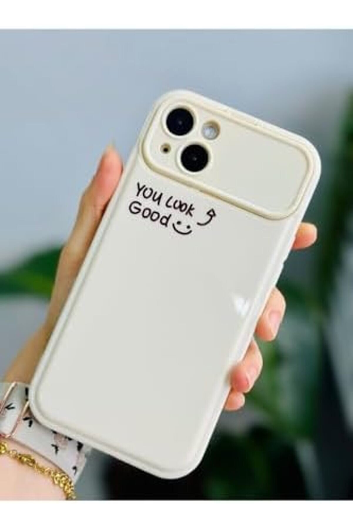 Aksesuar 14 - 15 İle Uyumlu Aynalı Tasarımlı Kenarları Si̇li̇kon Kılıf 1014773