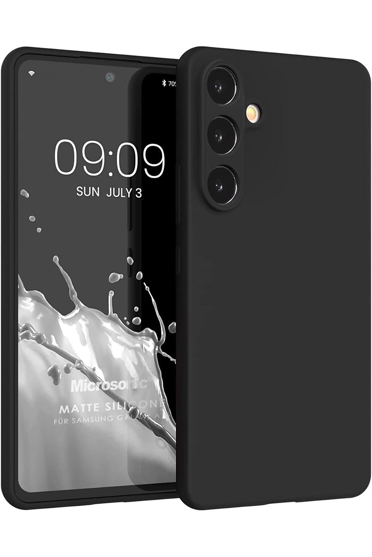 STOREMAX Silicone S24 FE Kılıf Siyah [ S24 FE ile Uyumlu Kılıf - Siyah] 1014773