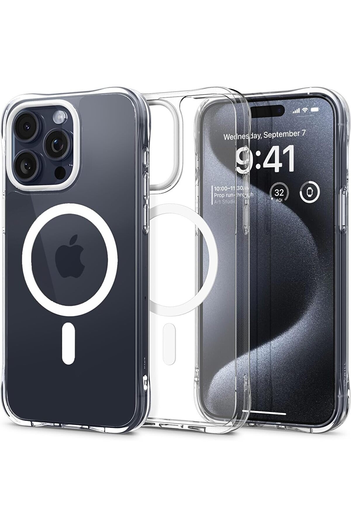 STOREMAX Ciel by 15 Pro Max Kılıf Cecile Crystal Clear - ACS06627 1014773