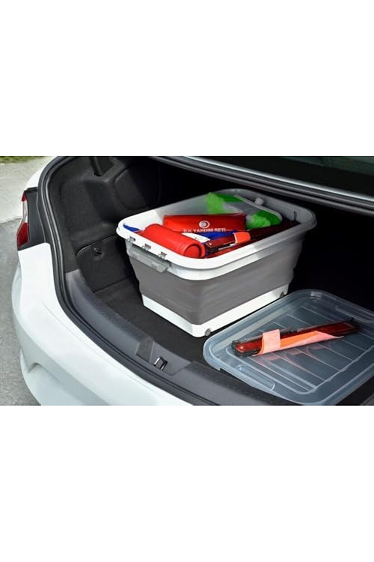 Katlanabi̇li̇r Şeffaf Kapaklı Saklama Kabı – Tekerlekli̇ Büyük Haci̇mli̇ Oyuncak Kutusu, Çamaşır Sepeti̇ V