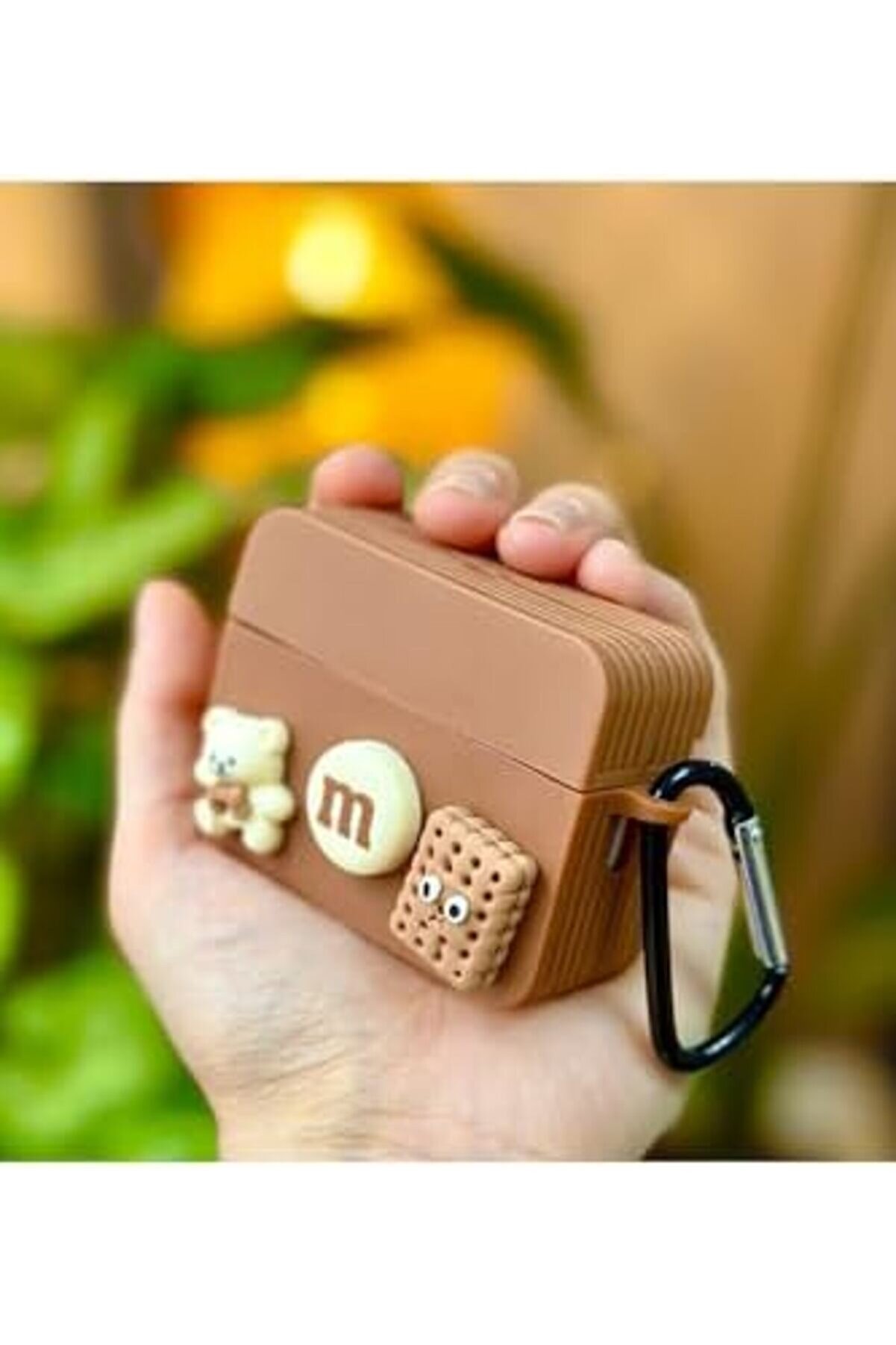 Nesi̇l İle Uyumlu &Ouml;zel Tasarım Kalın Si̇li̇kon Kılıf - Bi̇sk&uuml;vi̇ 1014773