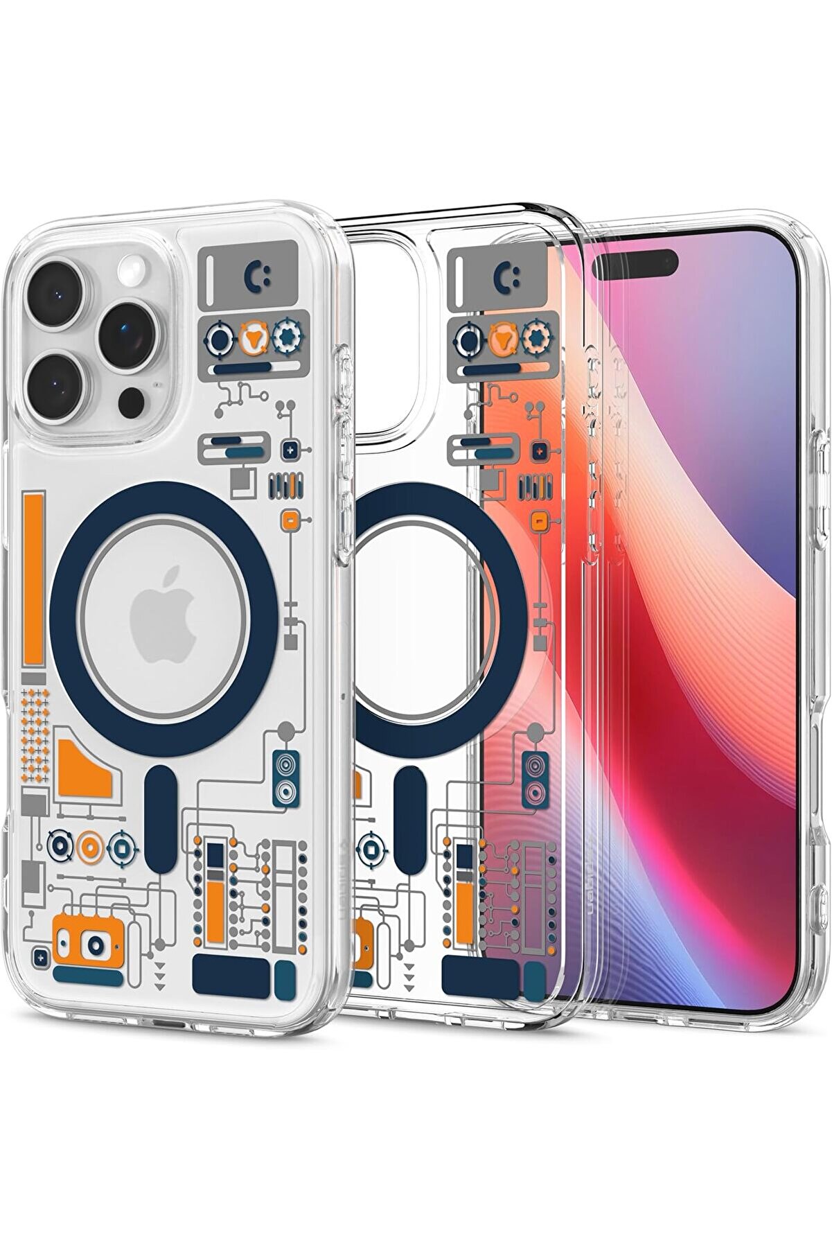 STOREMAX 16 Pro ince Kılıf Ultra Sararma Karşıtı DuraClear™ Hava Kanalı Teknolojisi™ Askeri Sınıf Koruma MagF