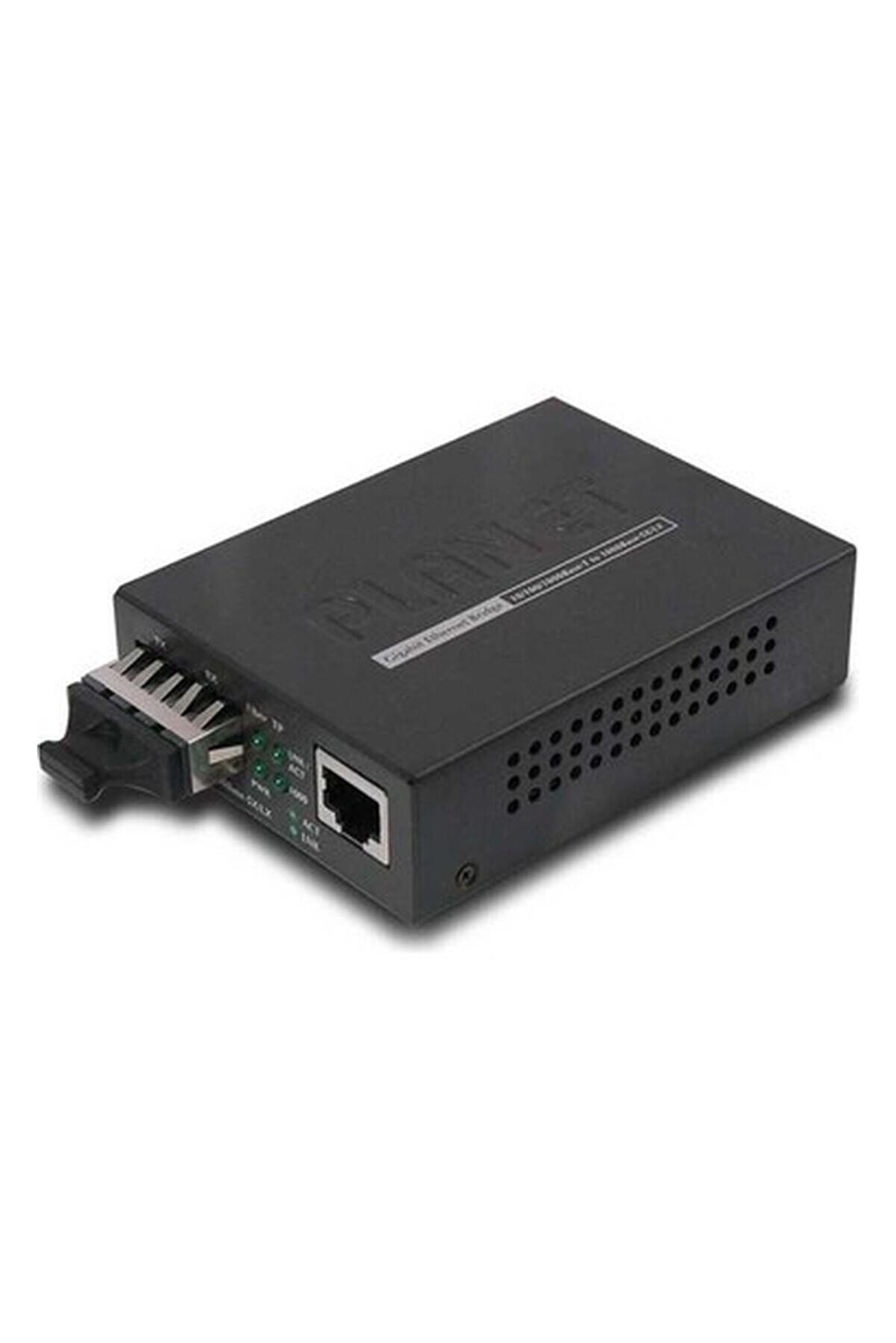 Planet PL-GT-802 Planet 10/100/1000Base-T - 1000Base-SX (SC, MM) Media Converter -220m/550m
