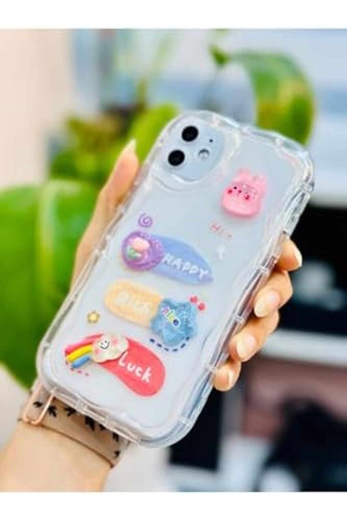 Aksesuar 11 İle Uyumlu 3D Oyuncak Tasarımlı Yumuşak Si̇li̇kon Kılıf 1014773