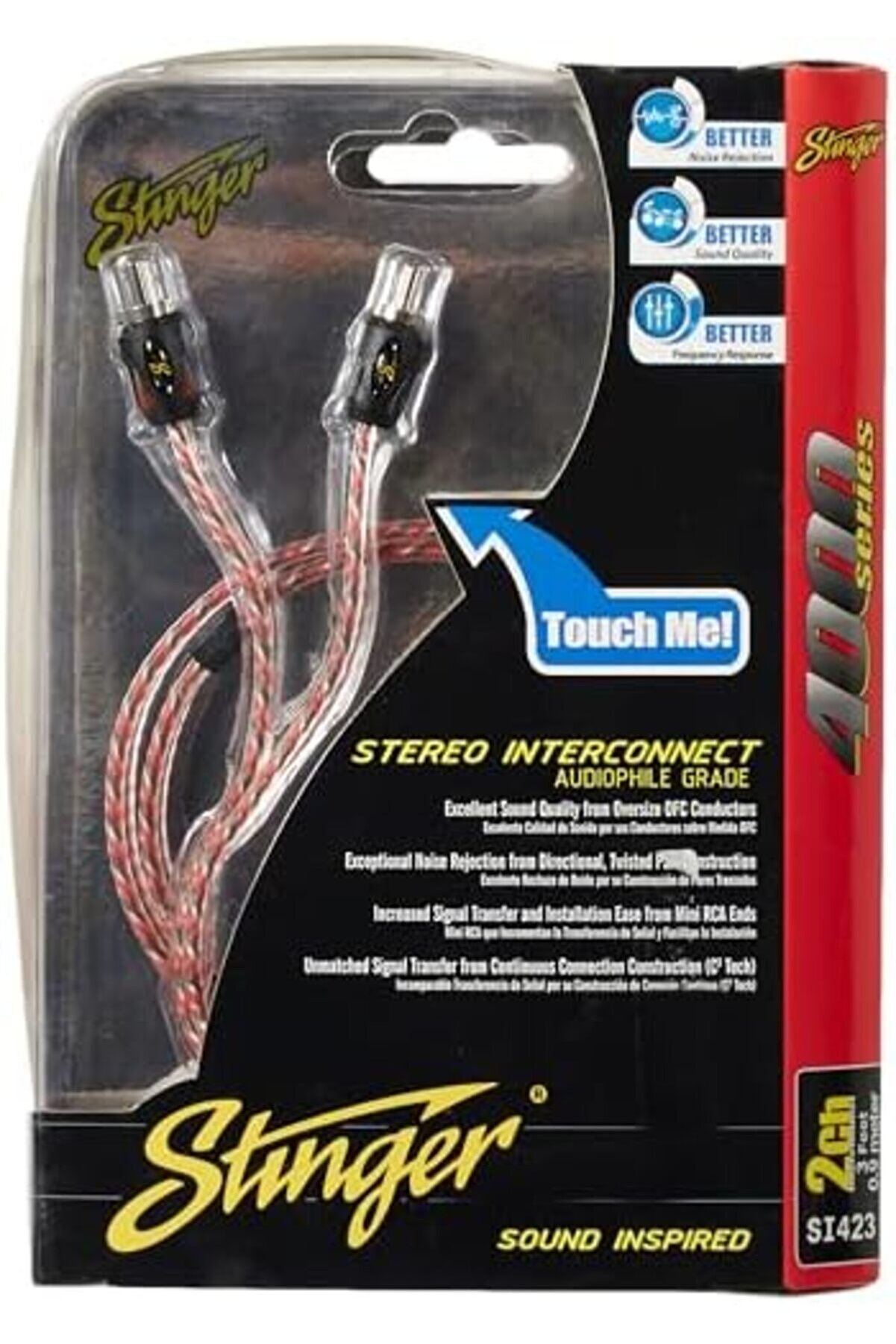 Sı423 2-Kanal,Y&ouml;nl&uuml; B&uuml;k&uuml;ml&uuml; Ofc Krom U&ccedil; Konnekt&ouml;r, Rca 1014773