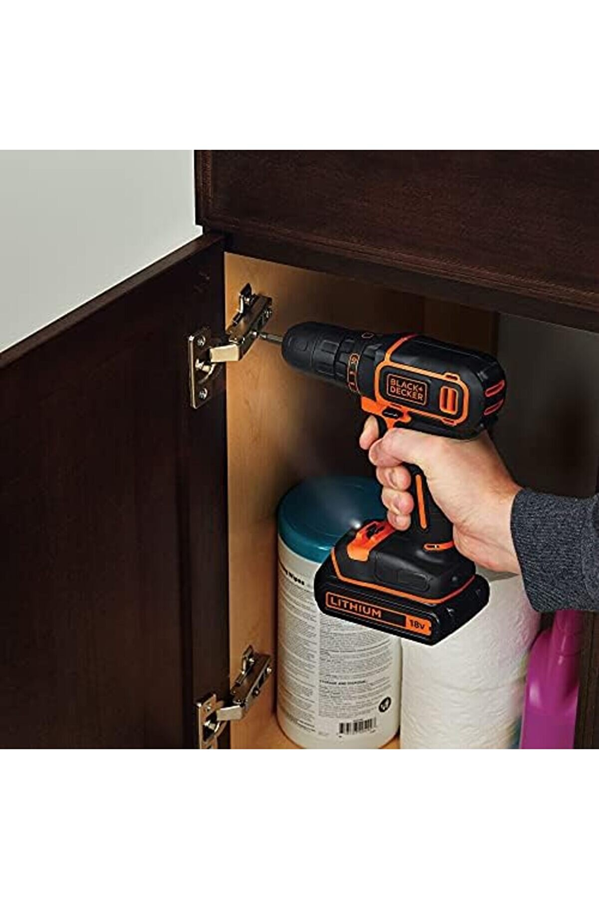 + Bdcdc18 Şarjlı Darbesi̇z Matkap, 18V, Çok Renkli̇ 1014773