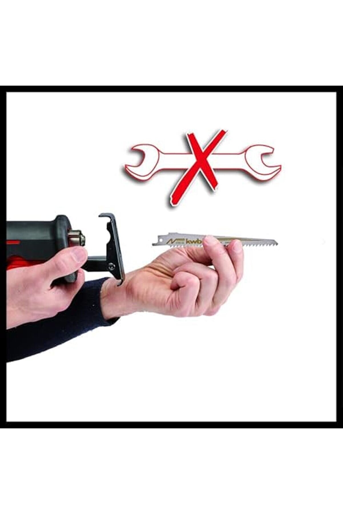 Kılıç Testere Te-Ap 950 E (950W, 28 Mm Kesme Yüksekli̇ği̇, 0-2800D/D, Devi̇r Sayısı, Aletsi̇z Ayarlanabi̇