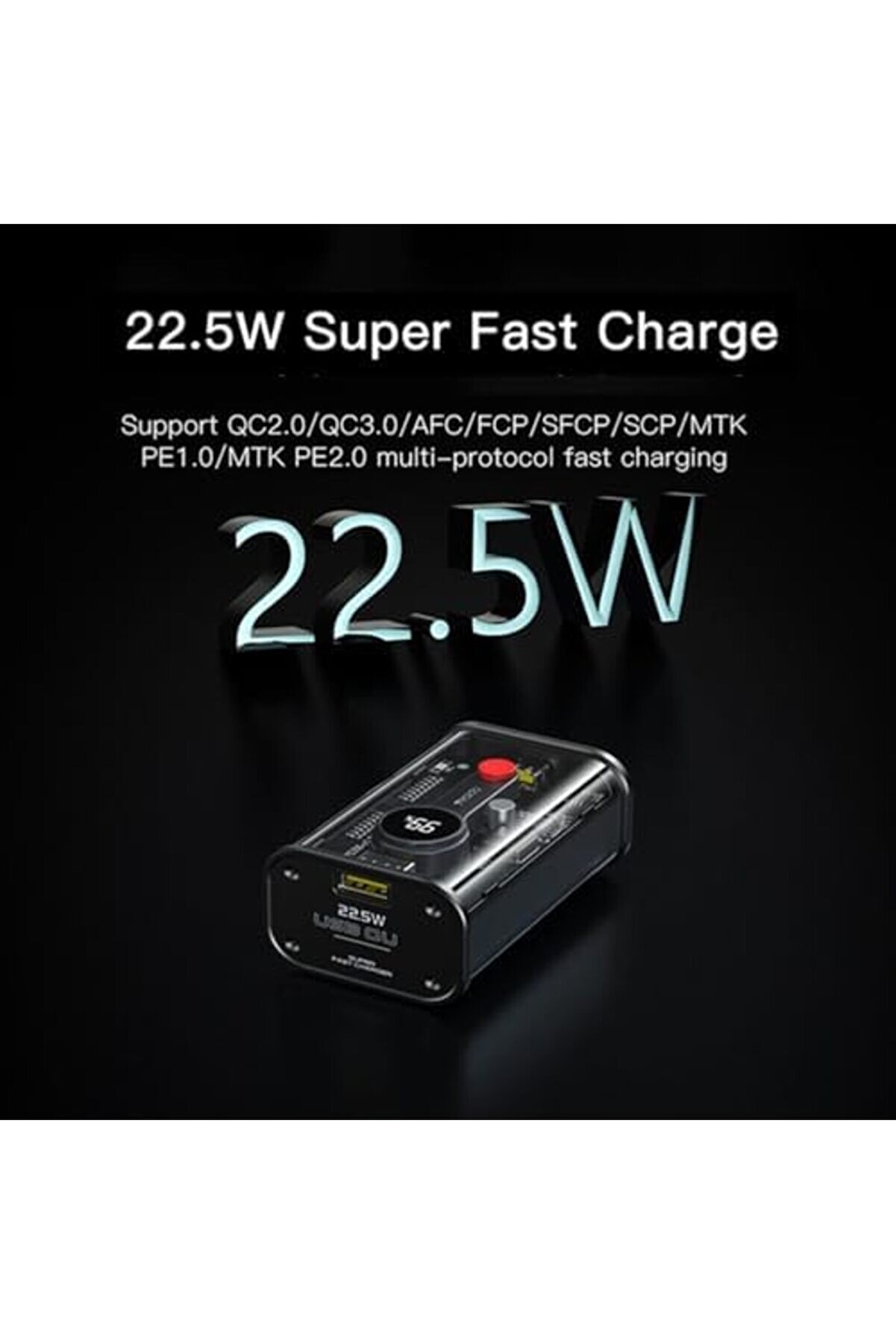 10.000 Mah Powerbank Usb 3.0, Pd Hızlı Şarj 22,5 W 1014773