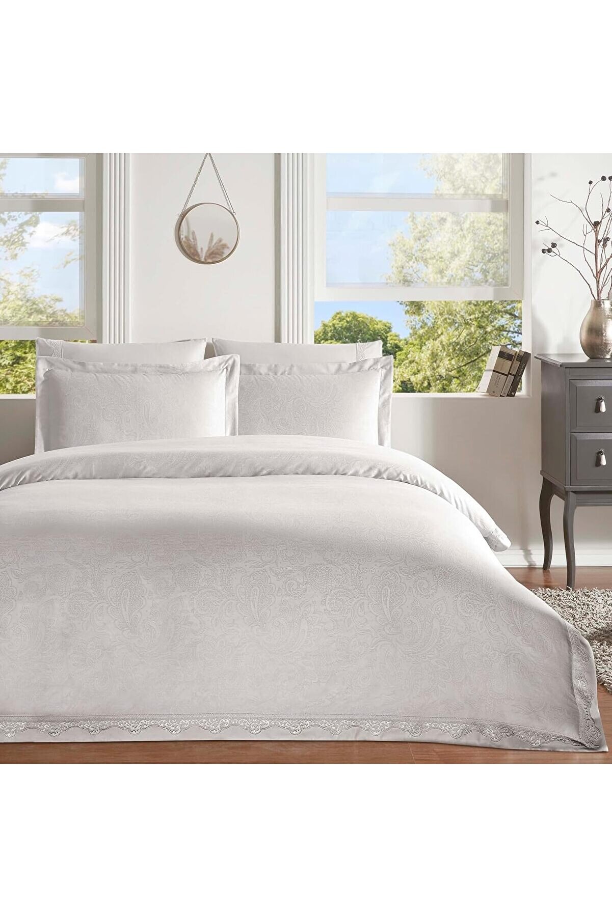 STOREMAX Blanca Desenli%100 Pamuk Nevresim Takımı,, Çift Kişilik 1014773