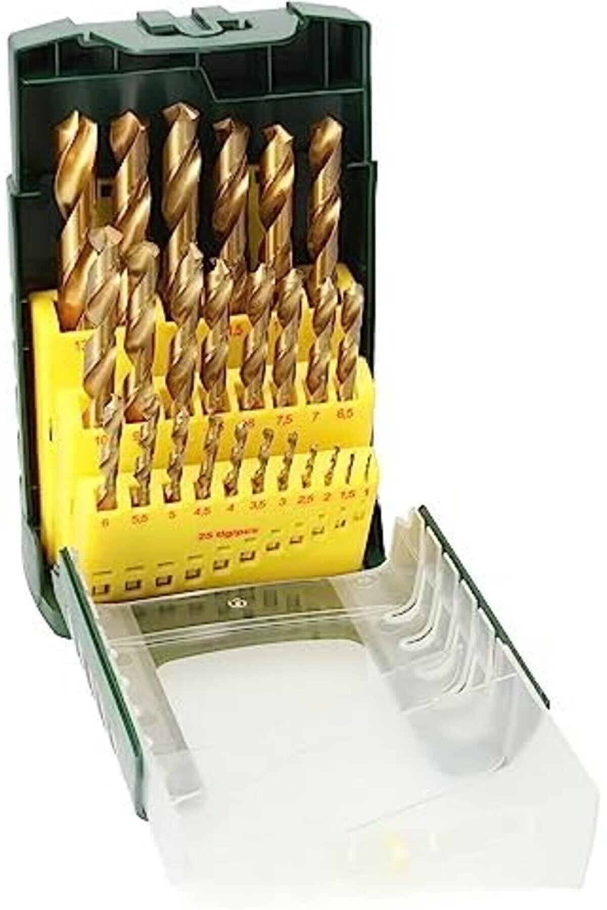 Pltnstoreshop Dıy 25 Parça Metal Matkap-Seti̇ Hss Ti̇n Ti̇tanyum Pltnstoreshop 1175735