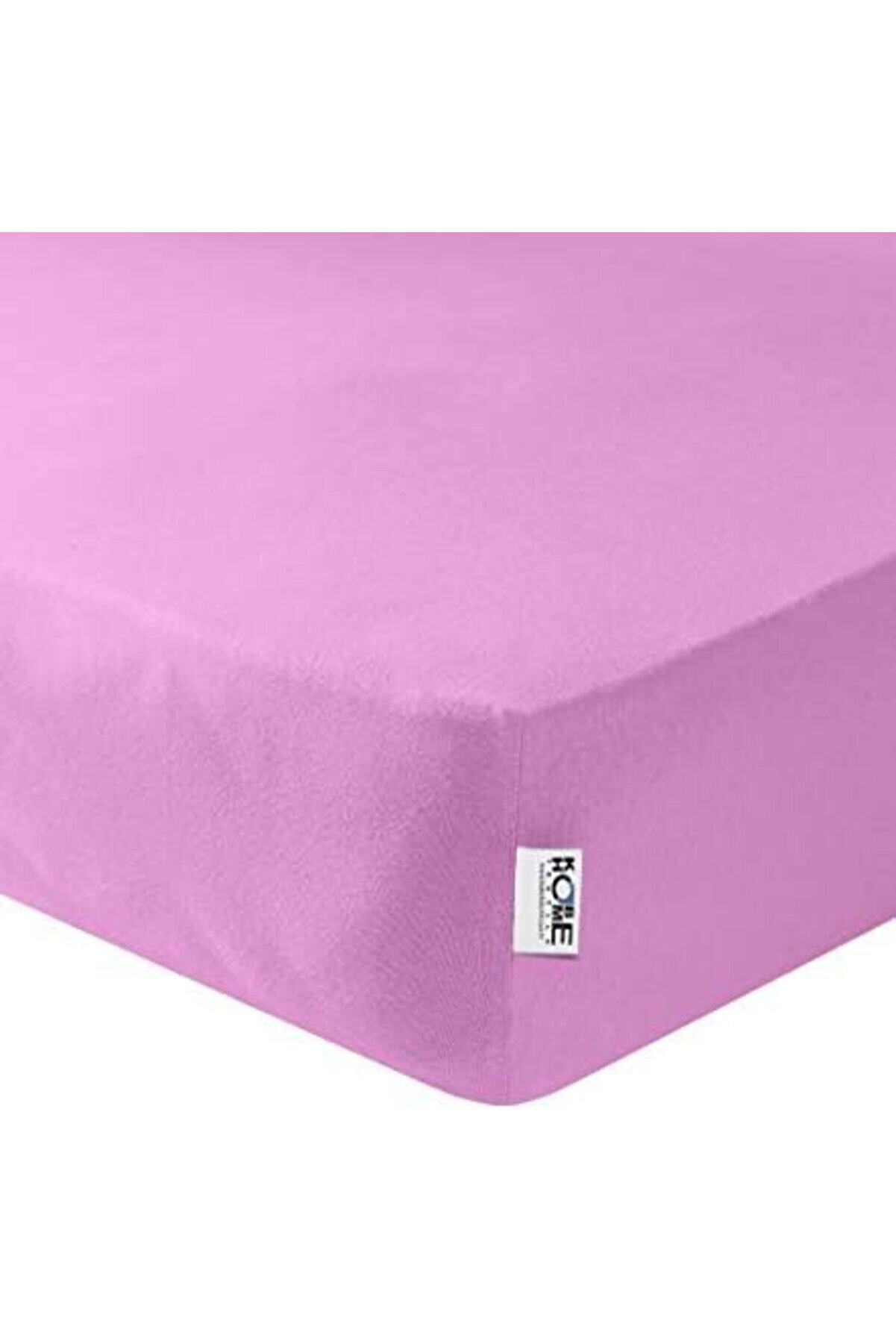 Örme Penye Çarşaf, Çi̇ft Ki̇şi̇li̇k, Pembe,%100 Pamuk 130 G/M2 1014773