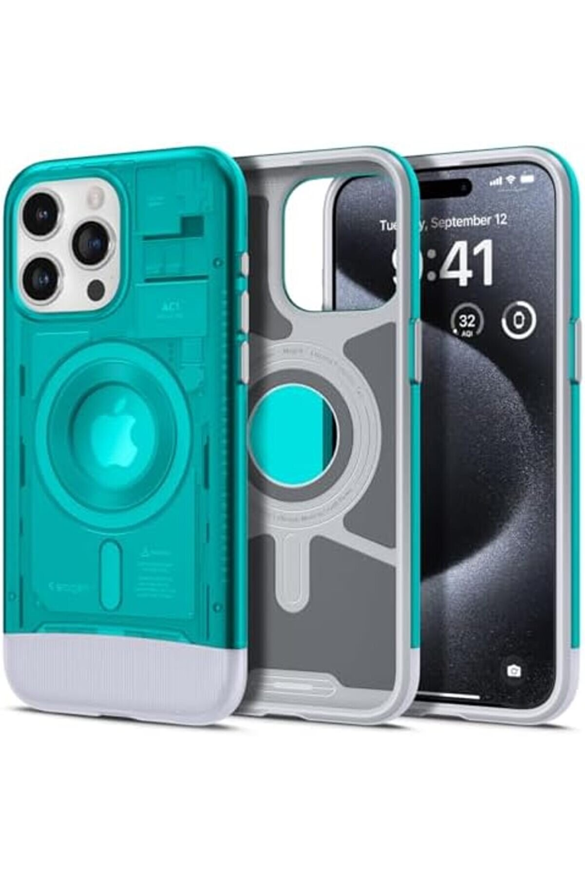 15 Pro Kılıf C1 G3 Magfi̇t Özelli̇kli̇ - Acs06