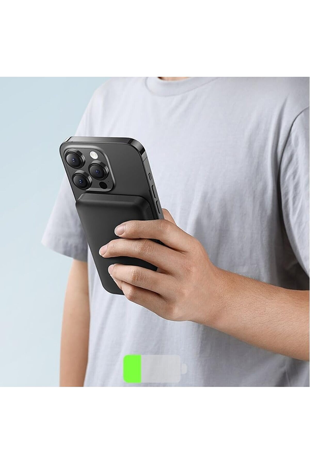 Mi̇ni̇ Powerbank 5.000 Mah 20W-Si̇yah 1014773