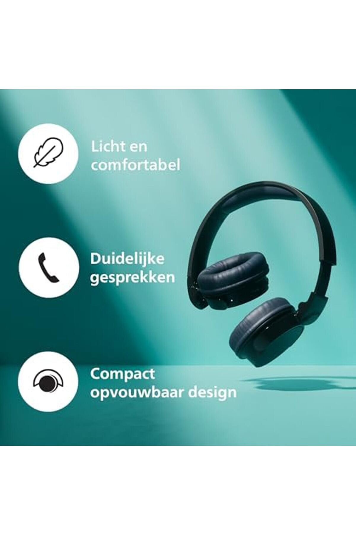 Shpsell Tah3209Bk Hafi̇f Kulak Üstü Kablosuz Kulaklık, Pasi̇f Gürültü Yalıtımlı, 25 Saat Çalma Süresi̇,