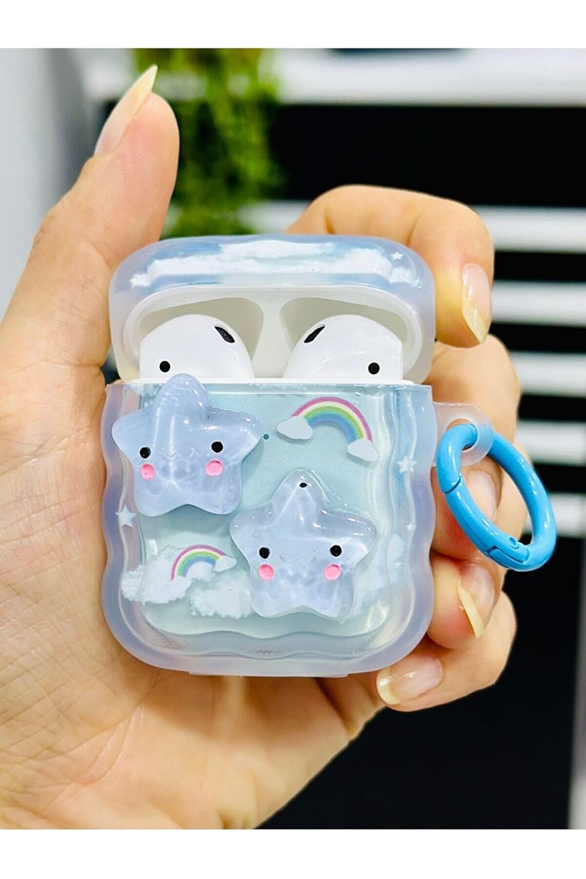 STOREMAX Nesil Ve 2. Nesil ile Uyumlu Tasarım Kalın Silikon Kılıf - Mutluyıldızlar 1014773