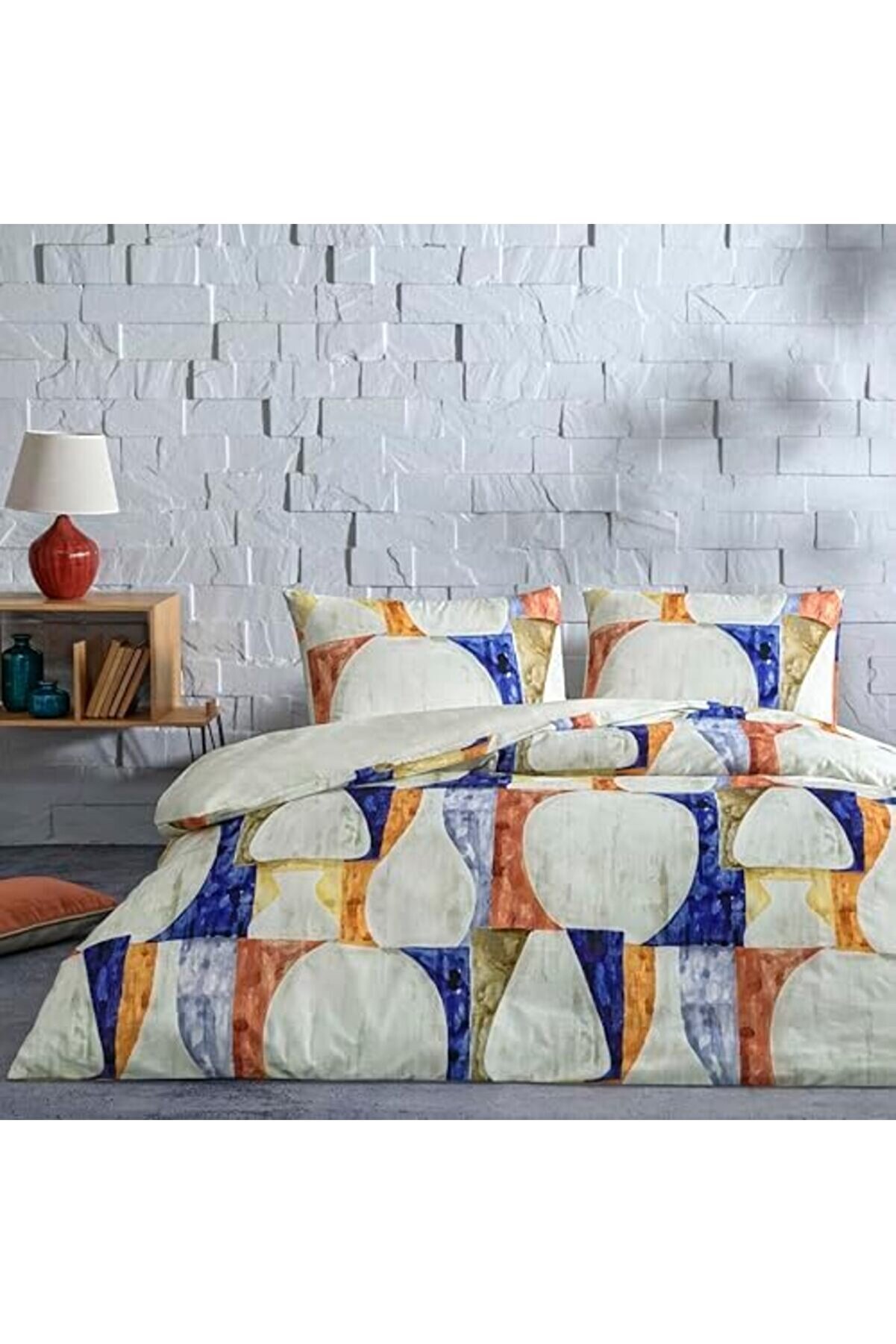 Axel Ranforce Çi̇ft Ki̇şi̇li̇k Nevresi̇m Takımı Mavi̇ 1014773