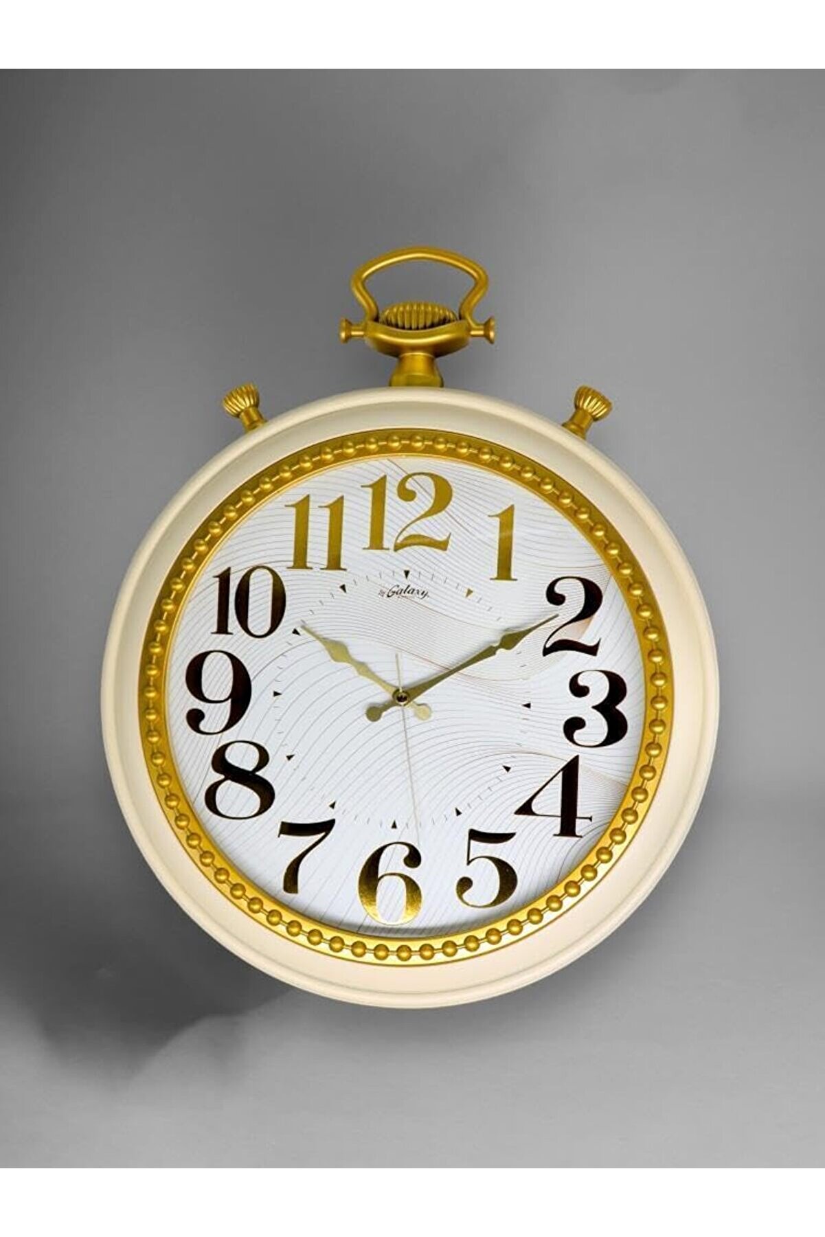 STOREMAX 736-CA Serisi Köstekli Saat Görünümlü Sessiz Akar Duvar Saati 50 cm 1014773