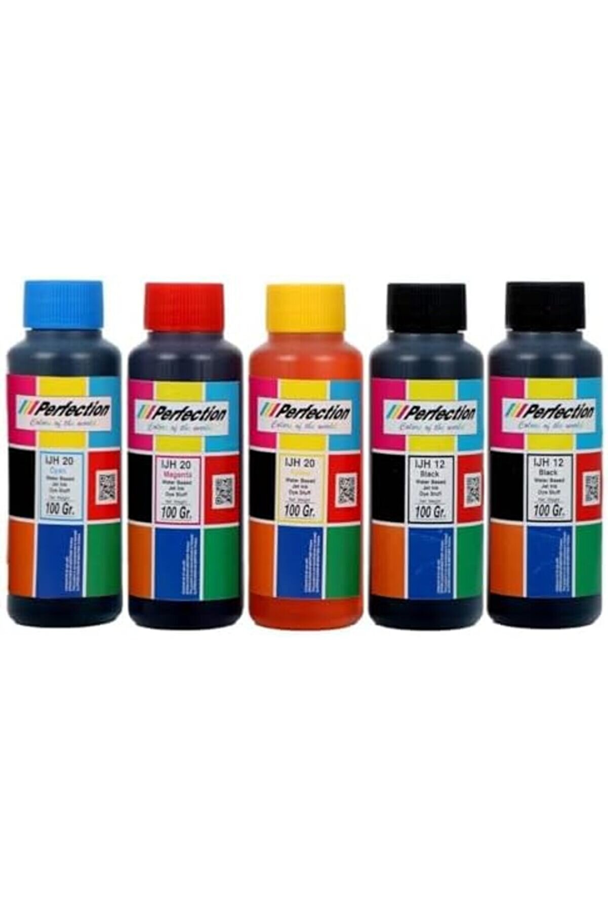 Uyumlu G1411 G2411 G3411 G4411 Tanklı Yazıcı Mürekkep Seti̇ 5 X 100 Gr. 1014773