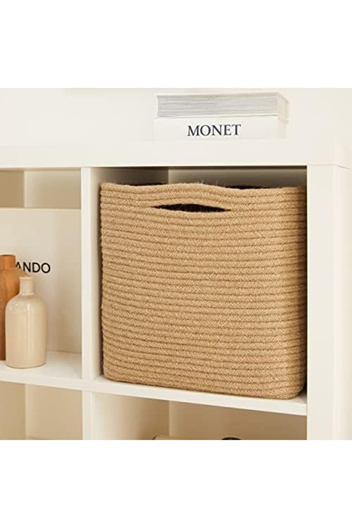 Shpsell Texti̇le Jüt Sepet 30 X 30 X 30 Cm 1175735