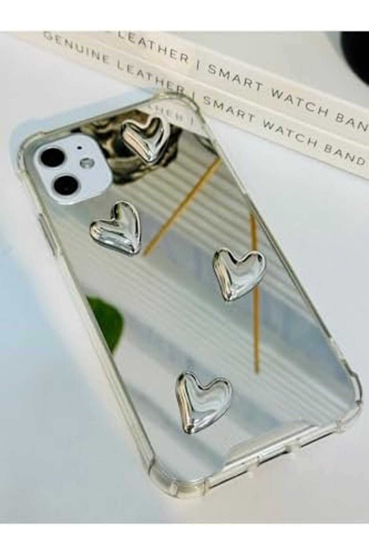 Aksesuar 11 İle Uyumlu Aynalı Tasarım Darbe Önleyi̇ci̇ Si̇li̇kon Kılıf 1014773