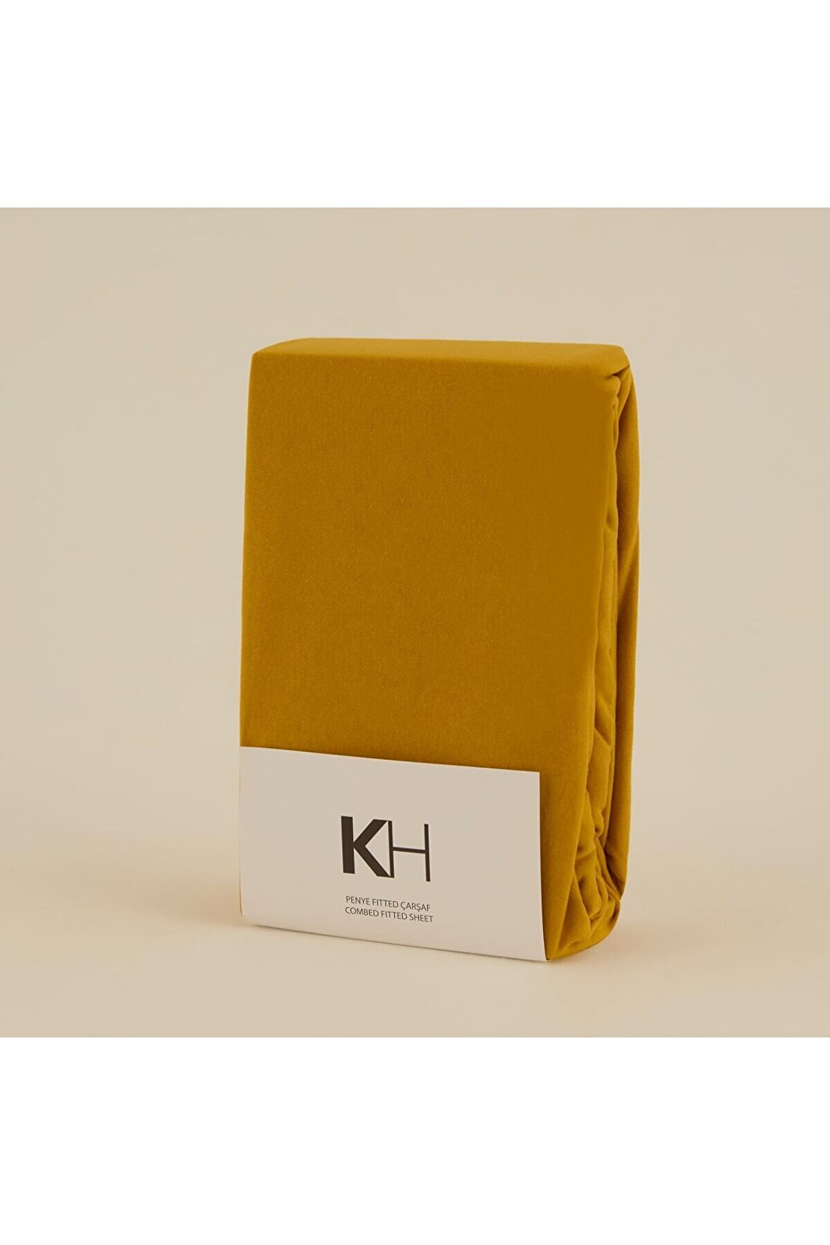 STOREMAX Penye Fitted Çarşaf Tek Kişilik 100X200+30 Cm Hardal 1014773