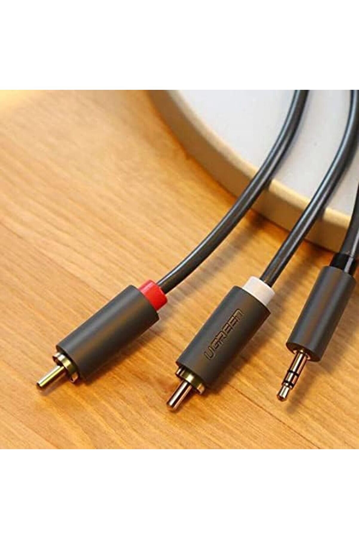 Modashi̇ne 3.5Mm Aux Rca Ses Kablosu, 1 Metre, Modascope 1014773