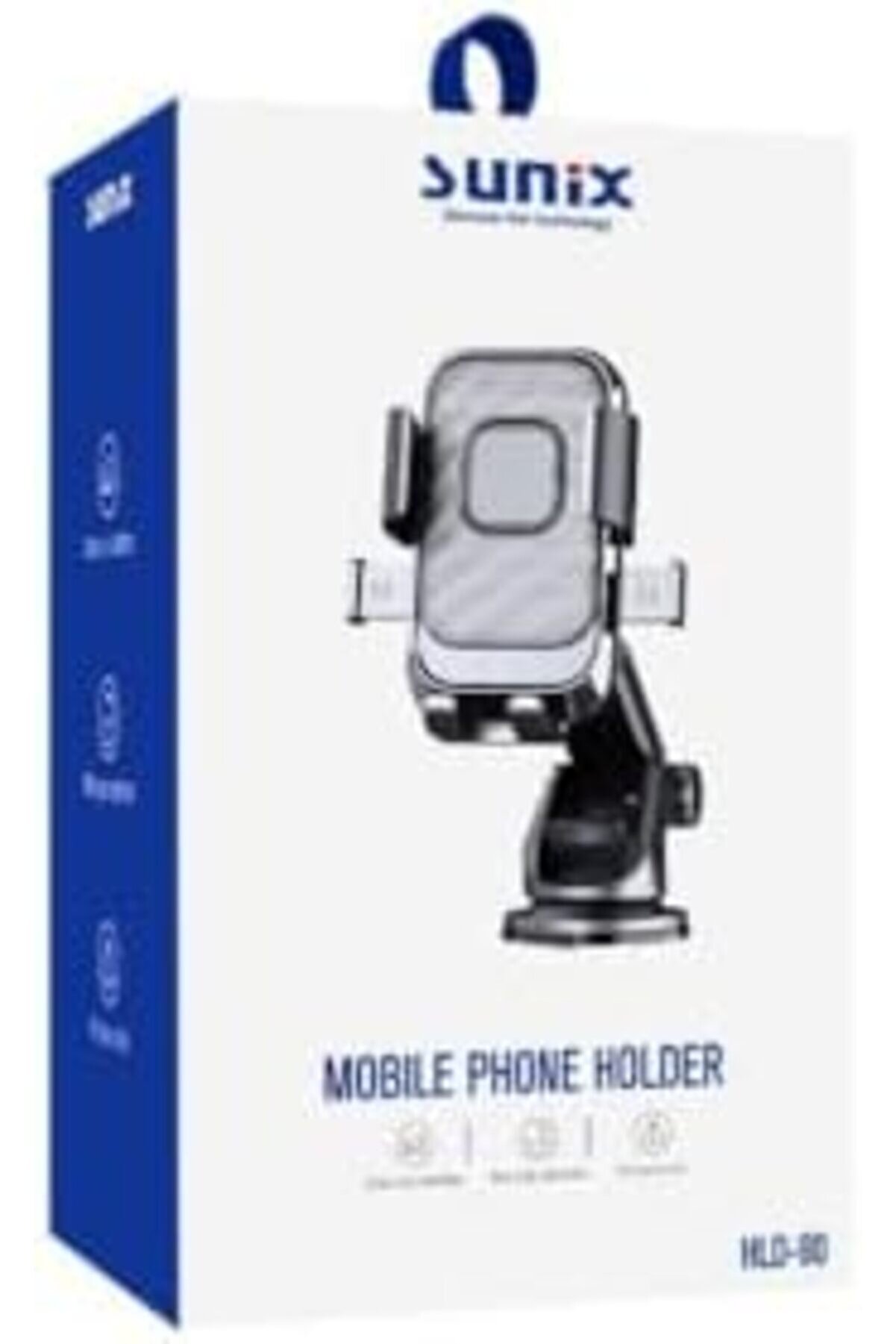 360° Dönebi̇len Ayarlanabi̇li̇r Araç İçi̇ Telefon Tutucu Hld-90 1014773