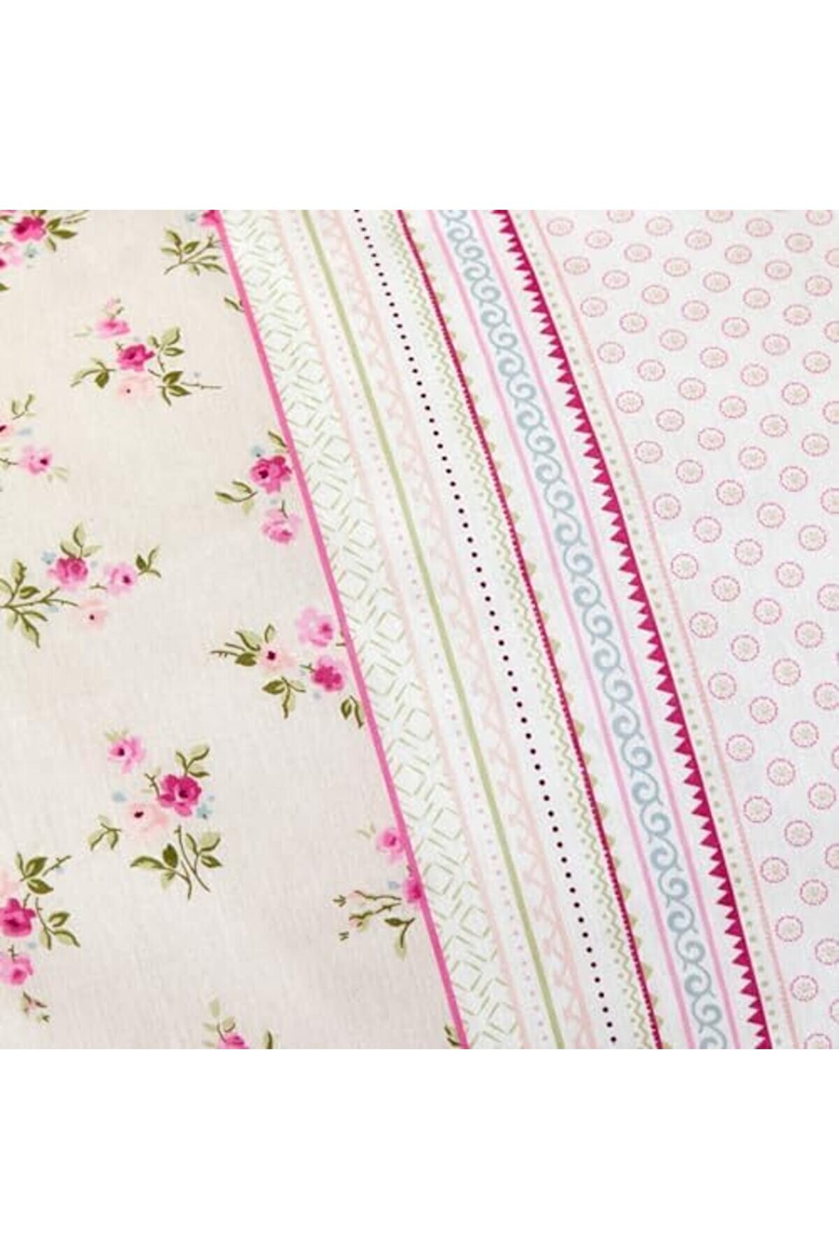 Glen%100 Pamuk Çi̇ft Ki̇şi̇li̇k Nevresi̇m Takımı Pembe 1014773