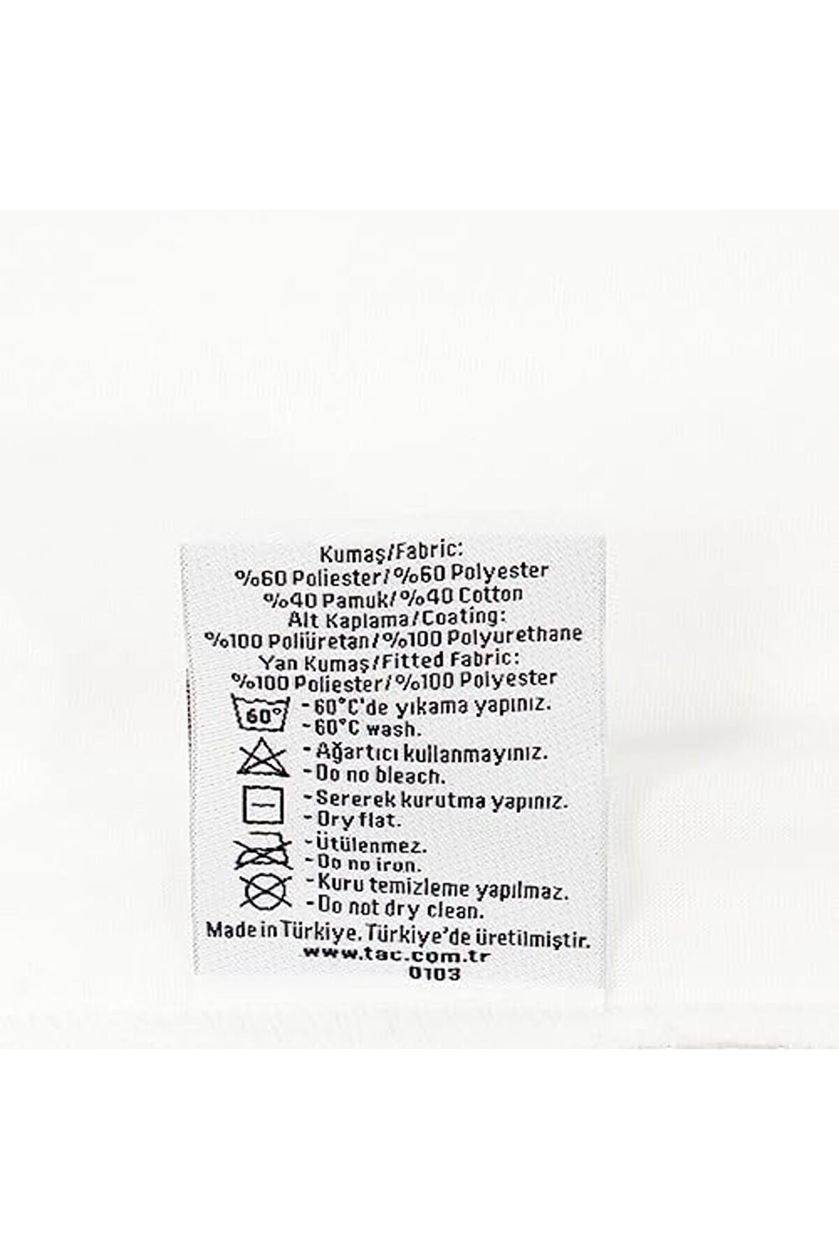 Perfect Çi̇ft Ki̇şi̇li̇k Yatak Alezi̇ Beyaz 1014773