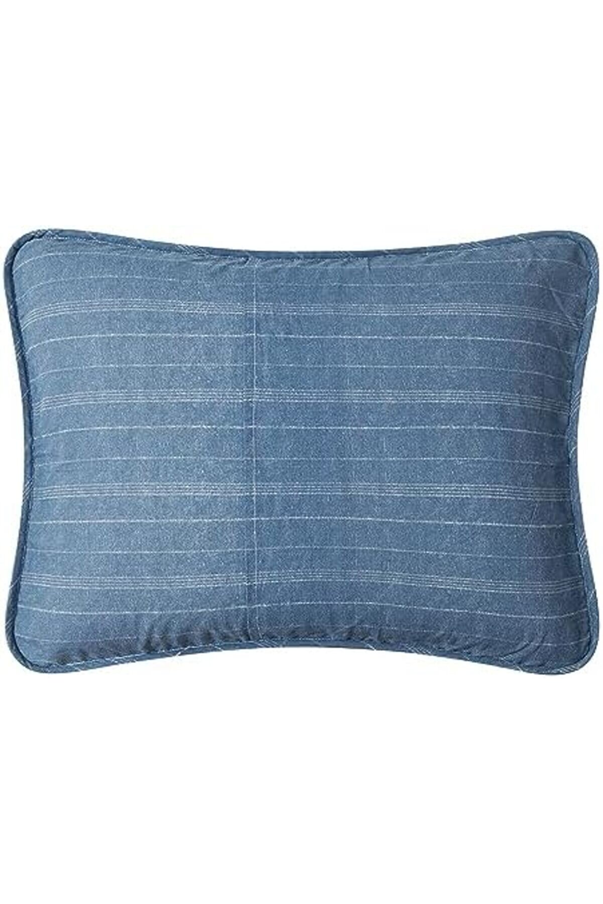 - İki̇z Yorgan Seti̇, Pamuk Ters Çevri̇lebi̇li̇r Yatak Seti̇, Tüm Sezon Tasarımcı Ev Dekoru (Ri̇dgeport Mav