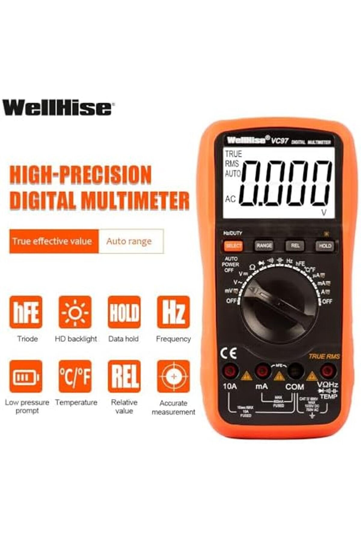 Vc97 Multi̇metre Avometre Rms 1014773